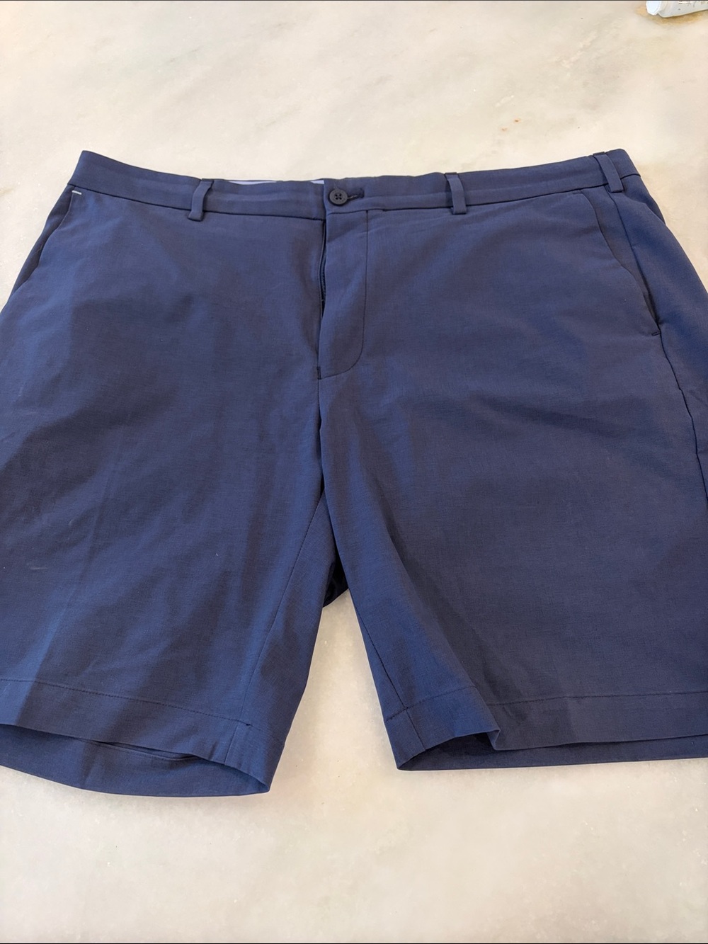 Peter Millar Blue Performance Stretch Shorts